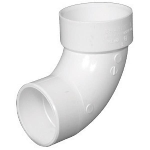 Charlotte Pipe And Foundry PVC003020800HA 1.05 in. 90 Degree Schedule 40 Street Elbow 42699 - main